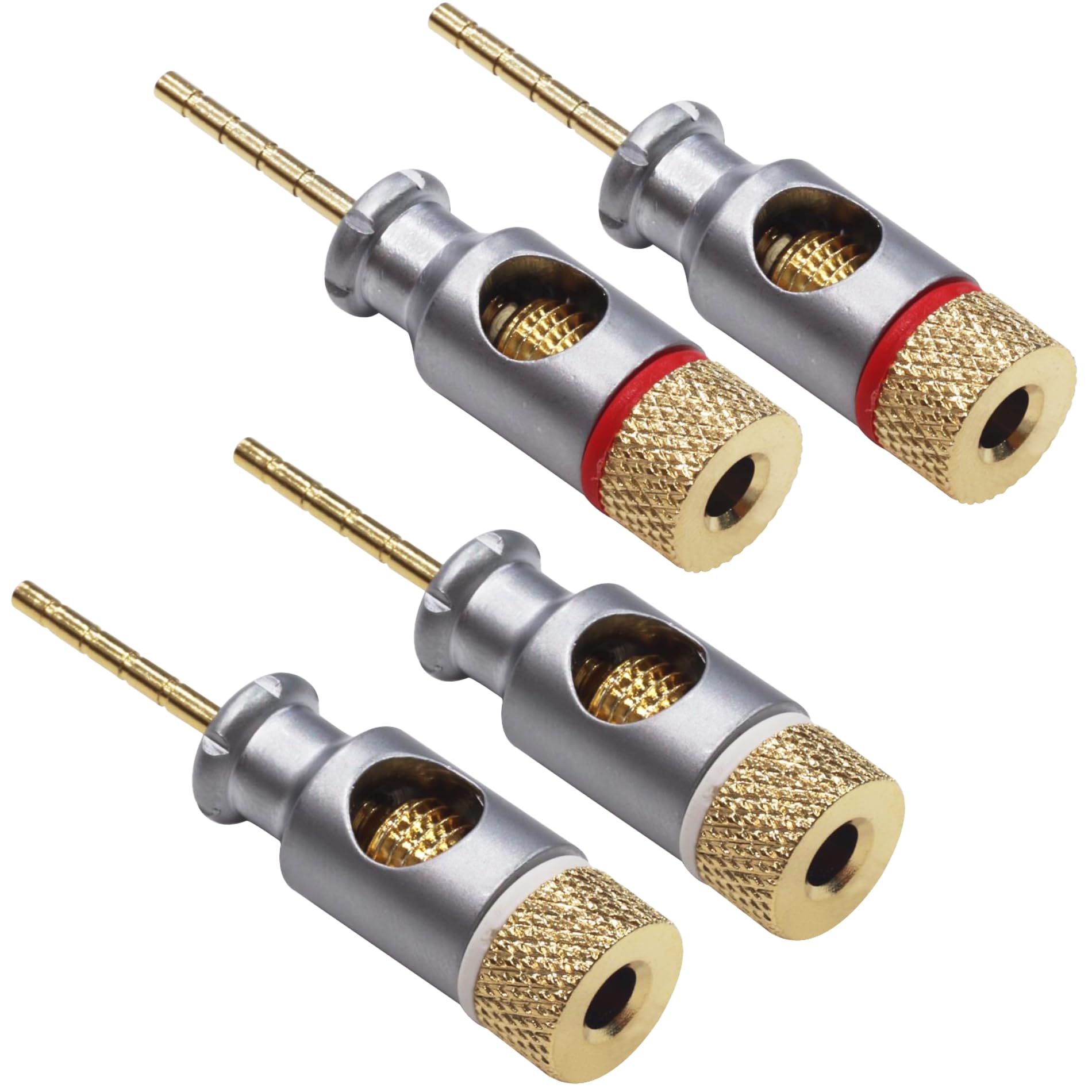 Amazon | オーディオファン 小ぶりなプッシュ式スピーカーターミナル用